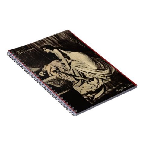 The Vampire 1897 Philip Burne Jones Notebook Zazzle