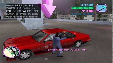 Gta Vice City Missions By Ken Rosenberg Jury Fury Ak Gaming Youtube