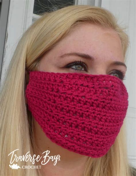 Easy Diy Crochet Face Mask With Filter