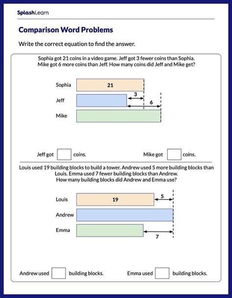 Free bar model math worksheet, Download Free bar model math worksheet ...