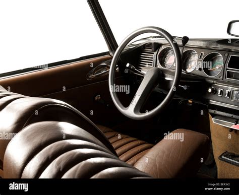 Citroen DS Pallas Interior Shot in Studio Stock Photo - Alamy