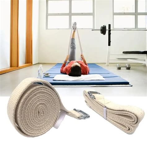 Hot Sale Stretch Yoga Strap Durable Pure Cotton Exercise Straps Strap