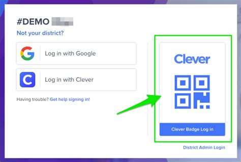 For Students How Do I Log In To Clever Using A Badge