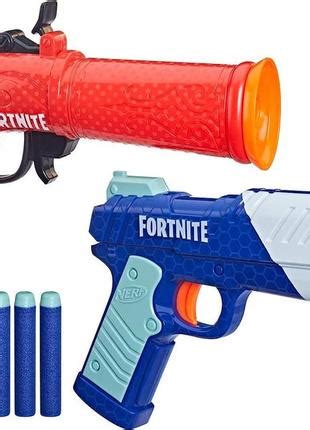 Набір із 2 бластерів нерф фортнайт nerf fortnite dual pack blasters