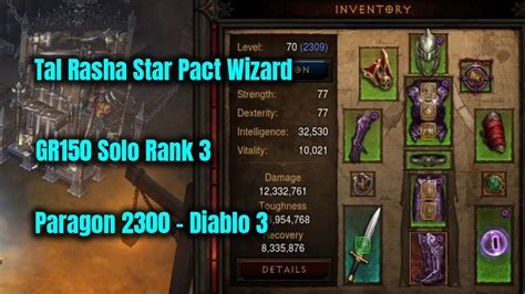 Season 32 Tal Rasha Meteor Wizard Rank 3 Diablo 3 YouTube