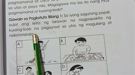 Nagpapakita Ng Pagsunod Sa Mga Payo Ng Magulang