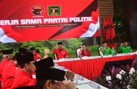 Pdip Dan Ppp Resmi Jalin Kerja Sama Politik Menangkan Ganjar Pranowo