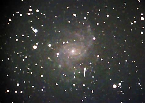 Motomachi Hifuka On Twitter はくちょう座とケフェウス座の境界にある Ngc 6946 花火銀河 を