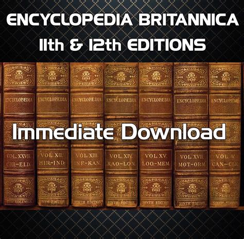 Encyclopedia Britannica 11th And 12th Editions Complete 32 Etsy