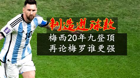 近20赛季制造进球数，梅西霸榜9年，c罗三次，梅罗谁更强 哔哩哔哩