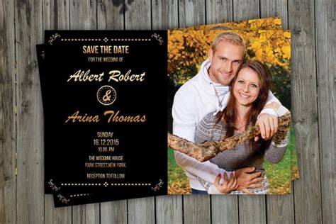 Save The Date Postcards Free Templates Atlanticcityaquarium