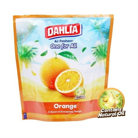 Jual Pengharum Ruangan Dahlia Air Freshener One For All G Orange