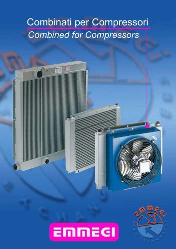 Air Oil Heat Exchangers Hpa Emmegi Heat Exchangers Pdf Catalogs