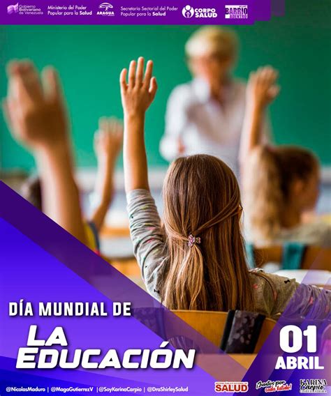 Dra Shirley Hernández on Twitter 01Abr Día Mundial de la Educación