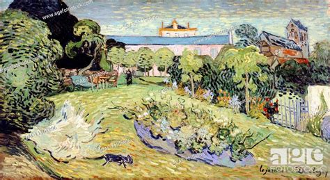 Daubigny S Garden By Vincent Van Gogh Oil On Canvas