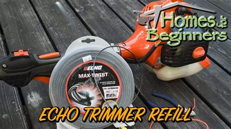 How To Refill Trimmer Line For An Echo Speed Feed Head Youtube