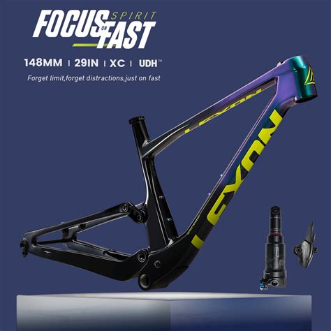 2024 Lexon Spirit 27 5 29er Carbon Full Suspension Bike Frame XC Trail