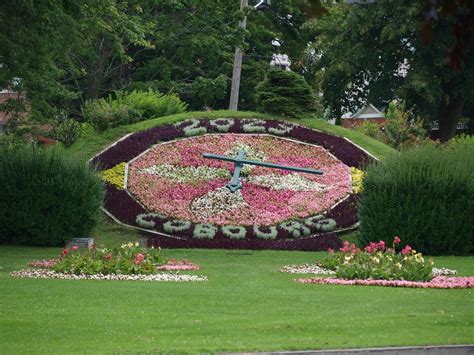 Cobourg Floral Clock Simon Barnett Flickr