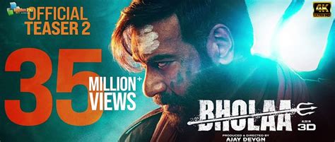 Bholaa Official Teaser Bholaa In D Ajay Devgn Tabu Th