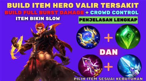 Build Item Valir Tersakit Dan Terkuat Di Mobile Legends Valir