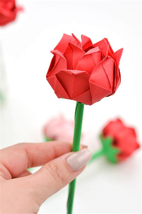 How To Make A Paper Rose Step By Step With Pictures