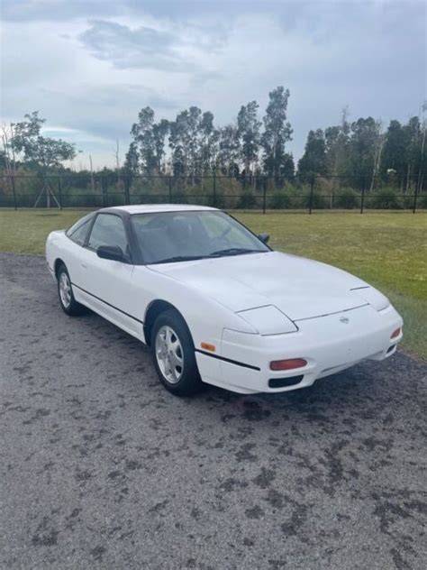 1993 Nissan 240sx Hatchback White Rwd Automatic Base Classic Nissan