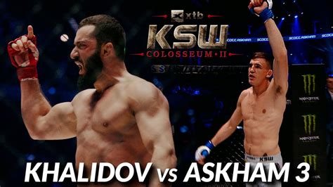 Mamed Khalidov Vs Scott Askham Iii Xtb Ksw Colosseum Trailer Youtube