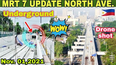 Mrt Update North Ave Quezon City Memorial Circle Underground