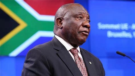 Le Pr Sident Sud Africain Cyril Ramaphosa Positif Ivoire Tv