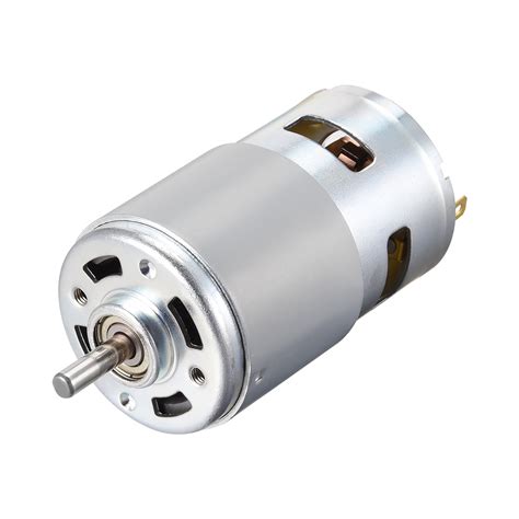 DC Motor 24V 8300RPM 0 2A Electric Motor Round Shaft For RC Boat DIY