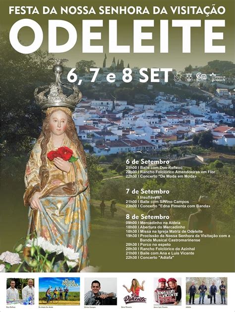 Odeleite Festa Em Honra Nossa Senhora Da Visita O Mais Algarve