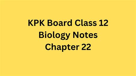 Nd Year Kpk Biology Ntoes Chapter Inheritance Kpk Board