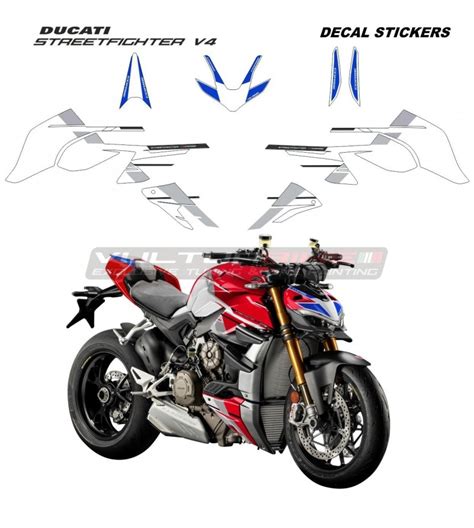 For Ducati Streetfighter V4 V4s Stickers Decal Kit Design 43 Off