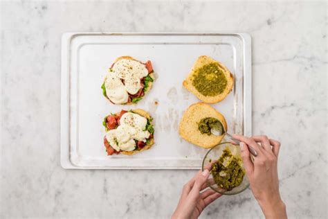 Mozzarella Paninis Recipe HelloFresh