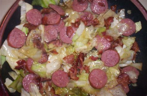 Smoked Sausage And Fried Cabbage Recipe