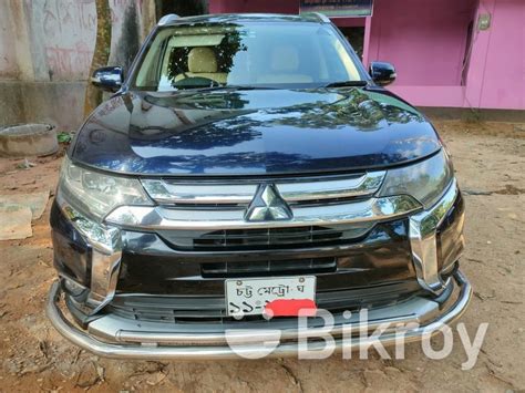 Mitsubishi Outlander Black Colour For Sale In Agrabad Bikroy