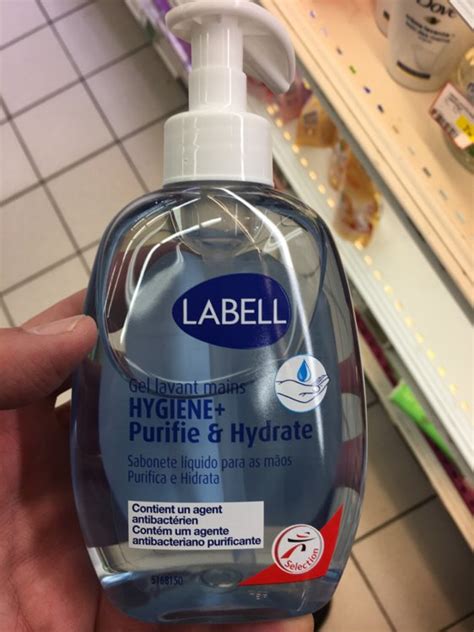 Labell Gel lavant mains Hygiène Purifie et hydrate INCI Beauty