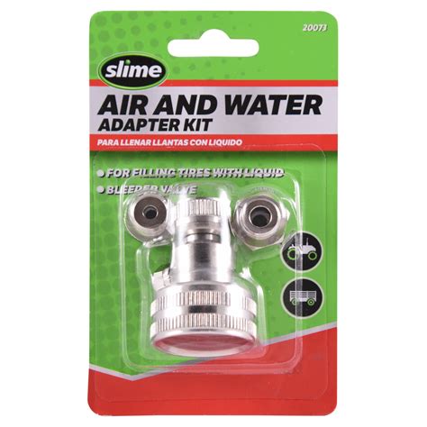 Air And Water Adapter Kit For Tractor Tires Slime Slime Products