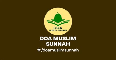 DOA MUSLIM SUNNAH Instagram TikTok Linktree