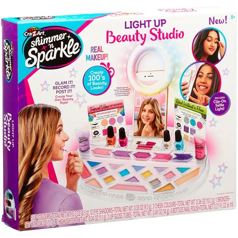 Cra Z Art Shimmer N Sparkle Light Up Beauty Studio Make Up Creative