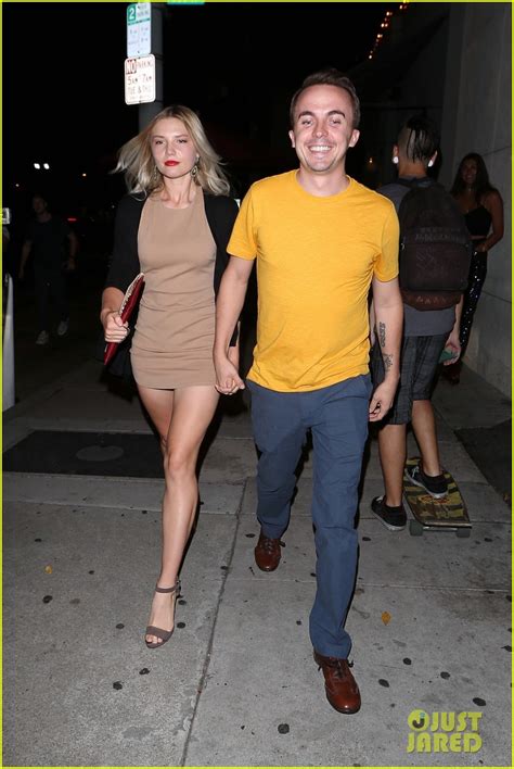Frankie Muniz And Girlfriend Paige Price Hold Hands On Date Night Photo