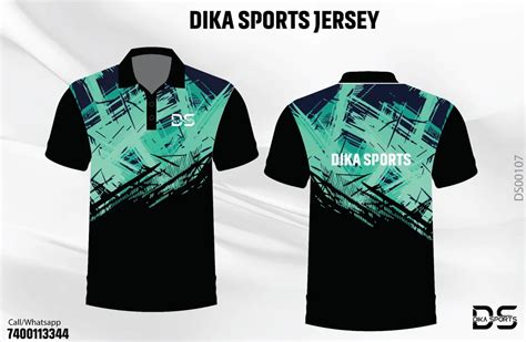 Polyester Tennis Cricket Jersey Printed Black At Rs 230piece In Thane