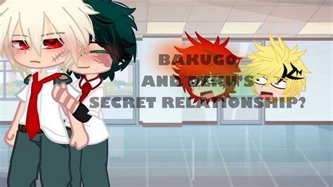 Bakugo And Dekus Secret Relationship Mha Bnha Bkdk Secret