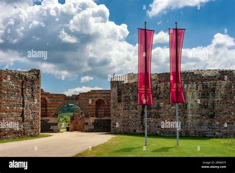 Gamzigrad Zajecar Serbia July 8 2019 Entrance To Gamzigrad