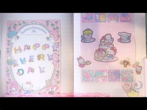 ASMRsanrio Journal Wish You Happy Everyday Journal Sanrio ASMR