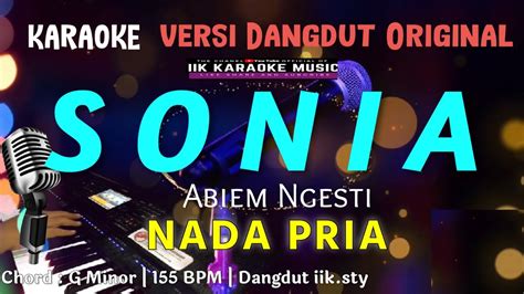 Karaoke Sonia Abiem Ngesti Tanpa Vokal Youtube