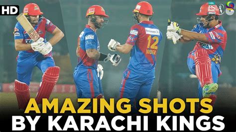 Amazing Shots By Kings Karachi All Boundaries Karachi Vs Islamabad