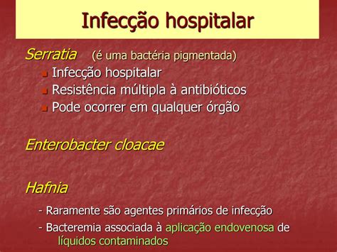 Fam Lia Enterobacteriaceae Ppt Carregar