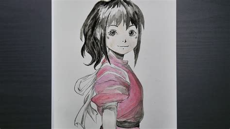 How To Draw Chihiro Step By Step Drawing Guide By Dawn Dragoart