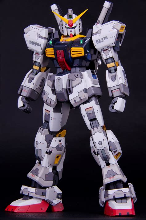 Custom Build RG 1 144 RX 178 Gundam Mk II AEUG Detailed Gundam